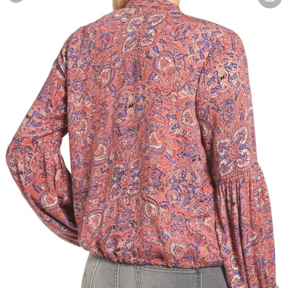 Free People bell sleeve jacket - Picture 3 of 6